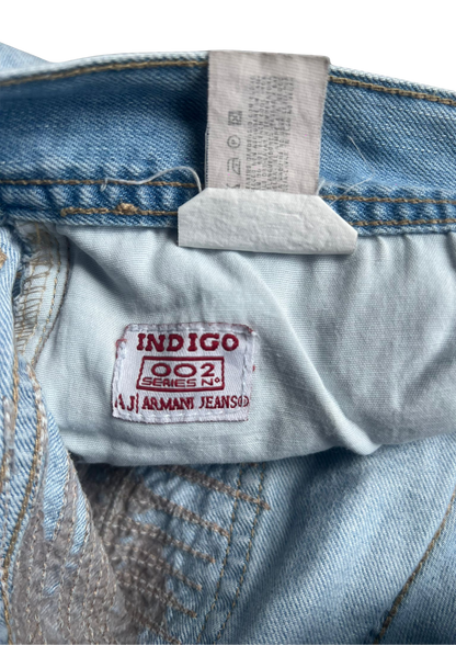 Armani Printed Vintage Jeans - XS