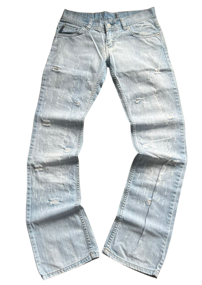 Armani Printed Vintage Jeans - XS