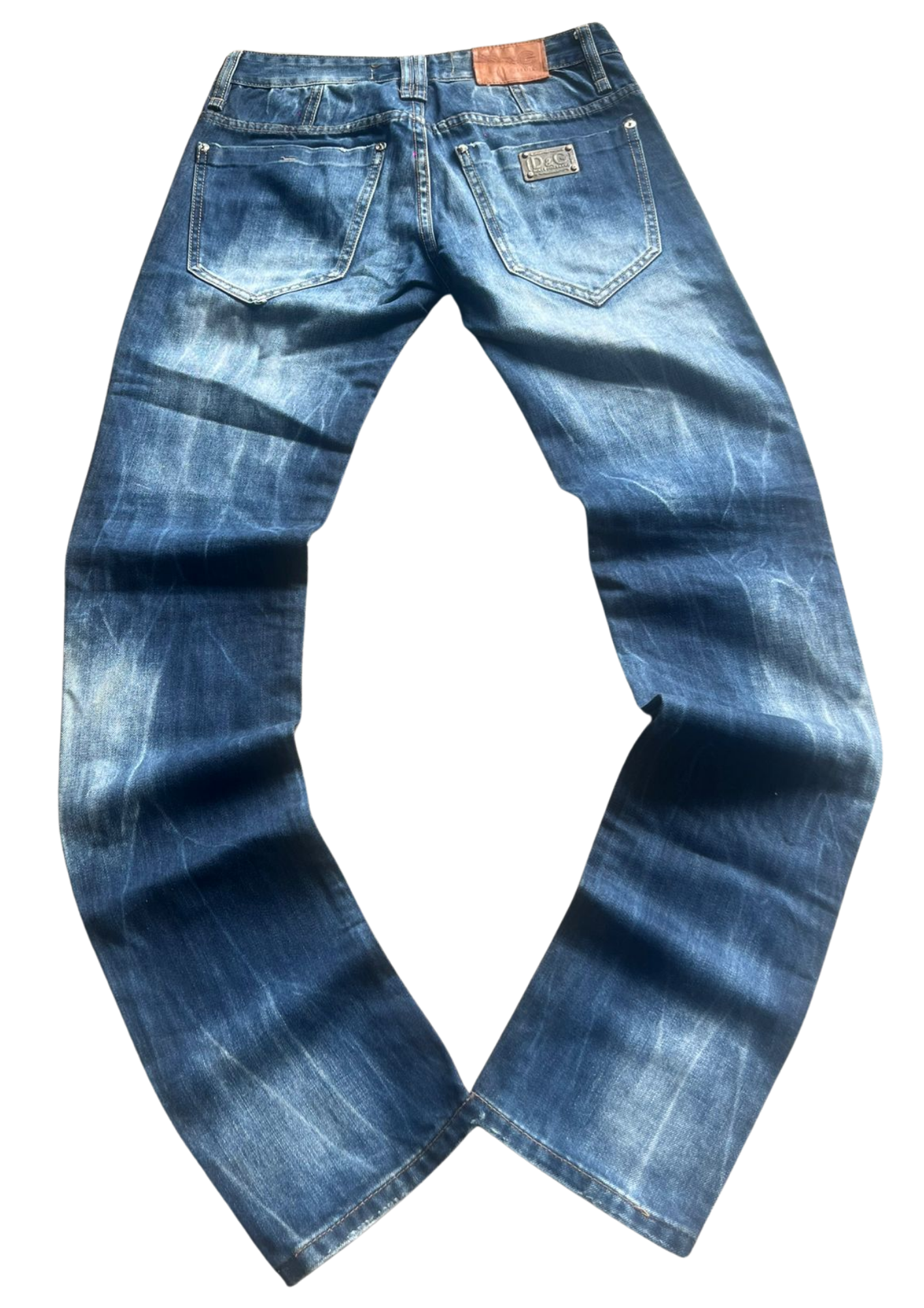 Dolce&Gabbana Washed Dark Vintage Jeans - S/M