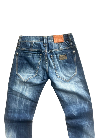 Dolce&Gabbana Washed Dark Vintage Jeans - S/M