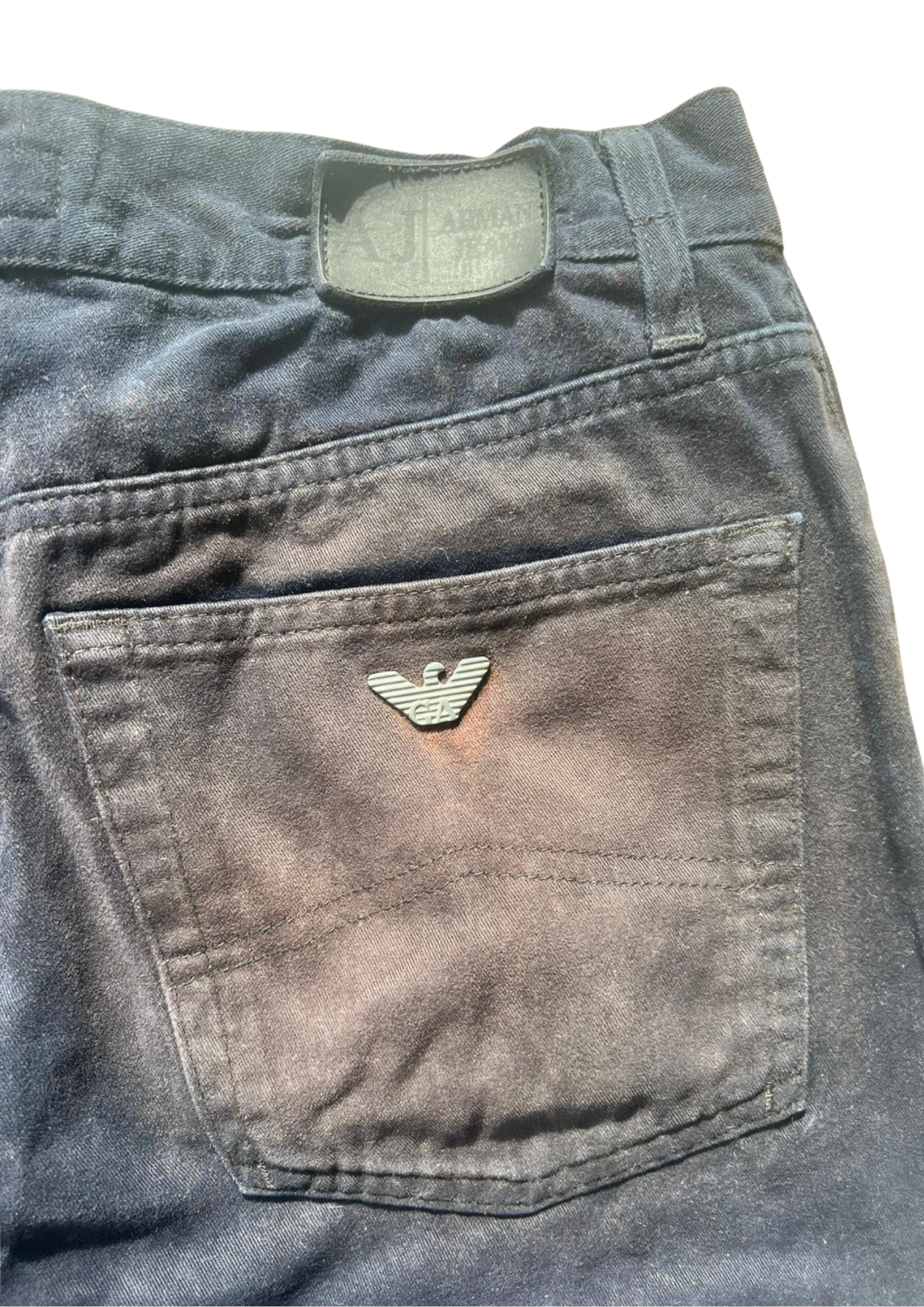 Armani Washed Vintage Jeans - M