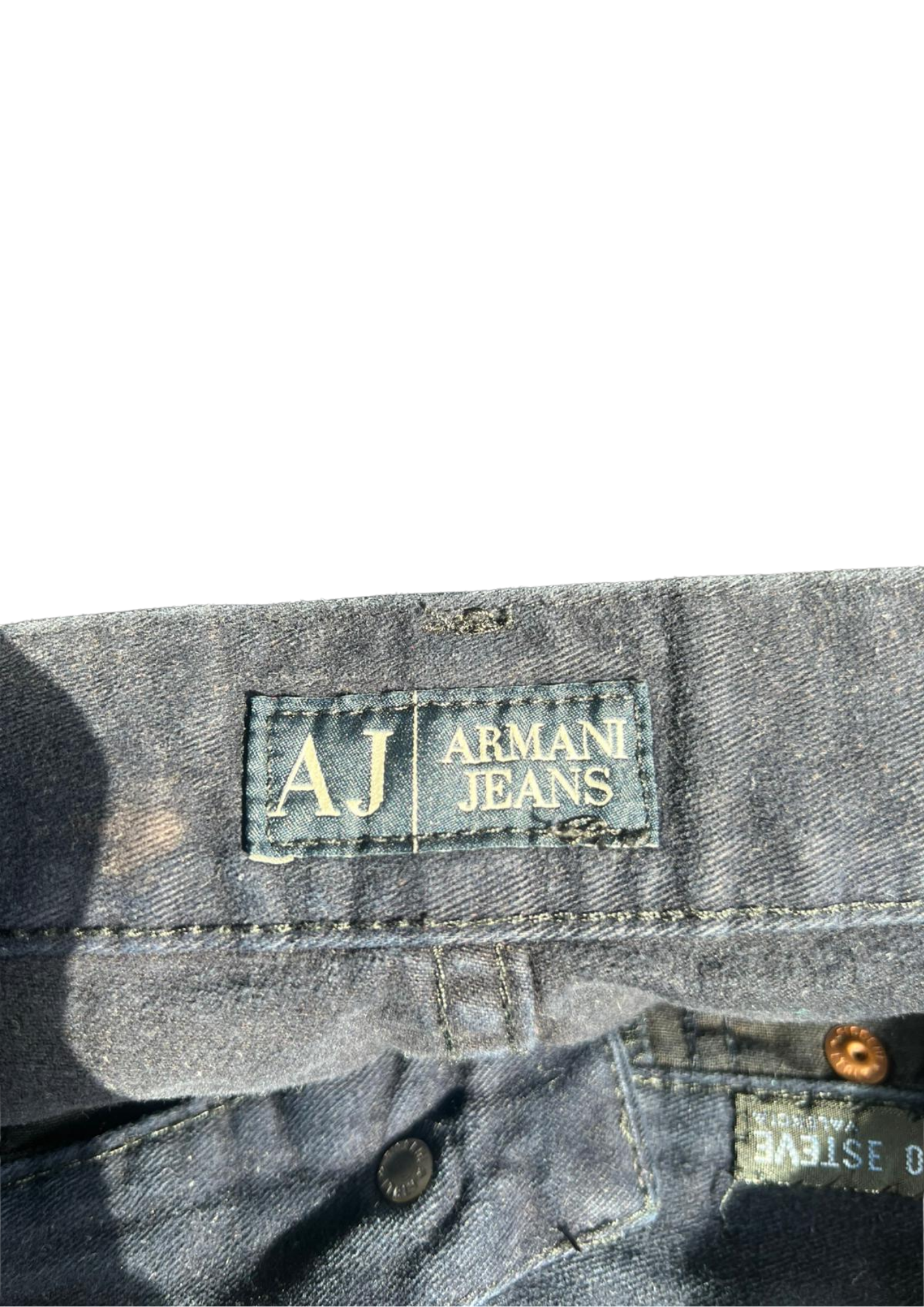 Armani Washed Vintage Jeans - M
