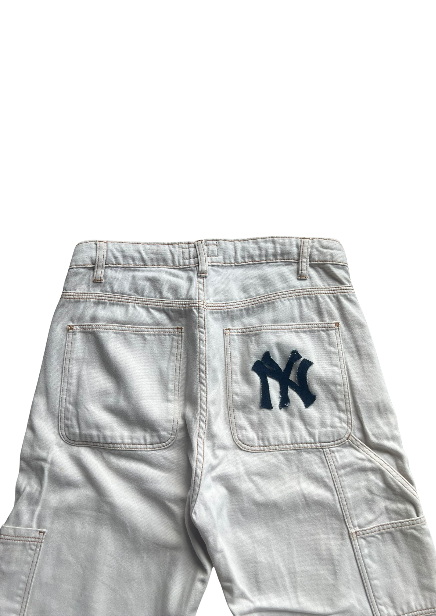 Teddy Smith NY Yankees Custom Jeans - S