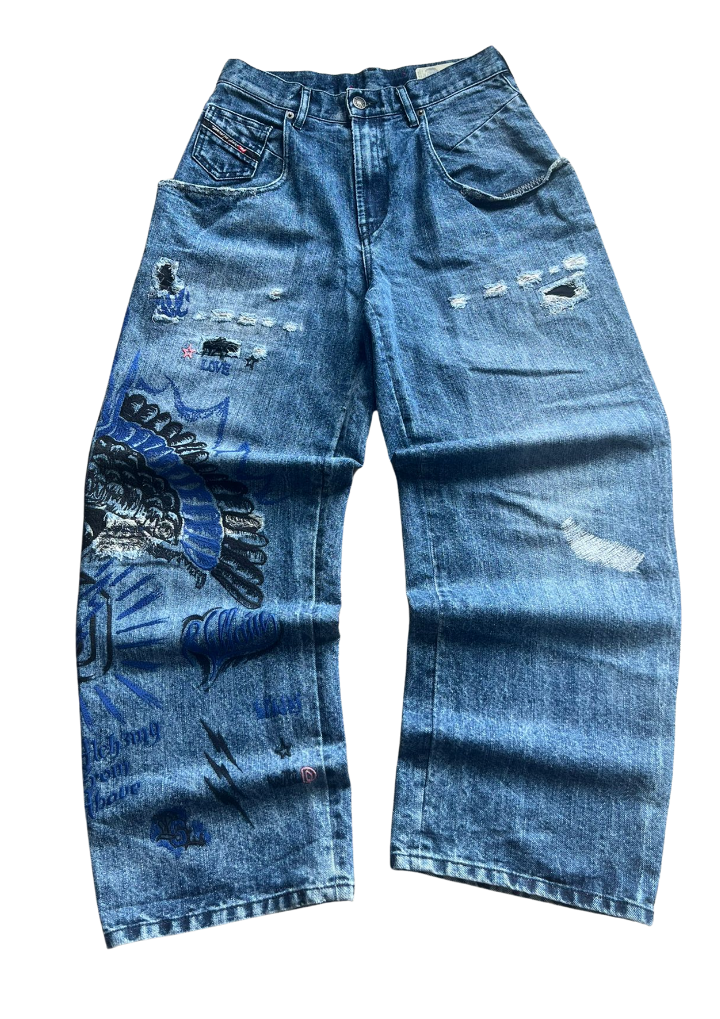 Diesel Jeans Vintage BluePrint - Baggy S