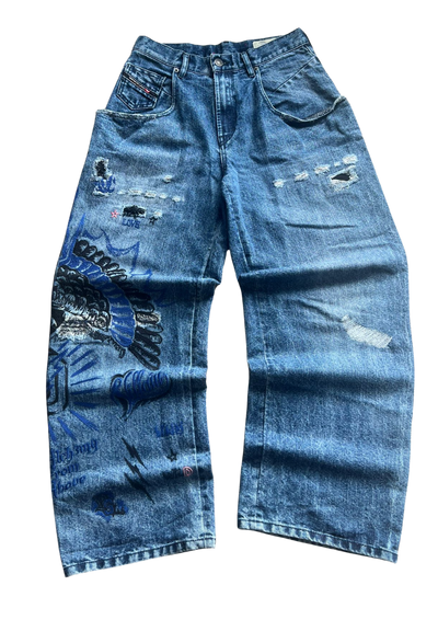 Diesel Jeans Vintage BluePrint - Baggy S