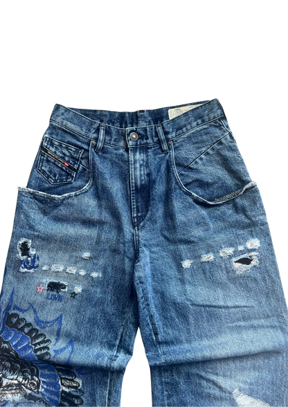 Diesel Jeans Vintage BluePrint - Baggy S