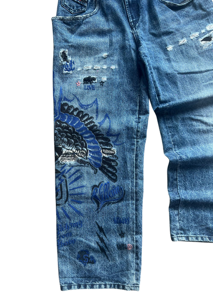 Diesel Jeans Vintage BluePrint - Baggy S