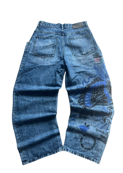 Diesel Jeans Vintage BluePrint - Baggy S