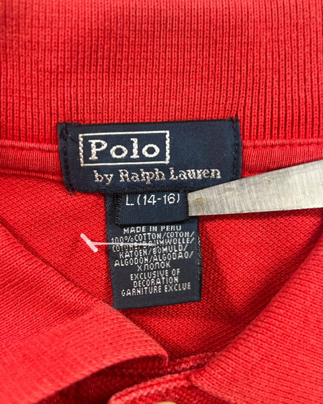 Ralph Lauren Longsleeve Vintage Polo - S