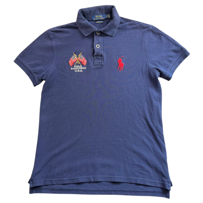 Ralph Lauren Navy Vintage Polo - S