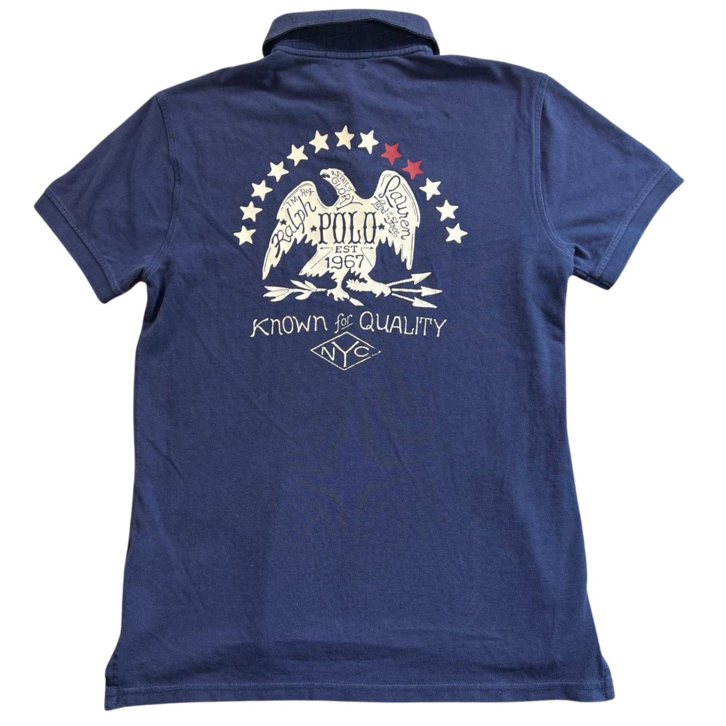 Ralph Lauren Navy Vintage Polo - S