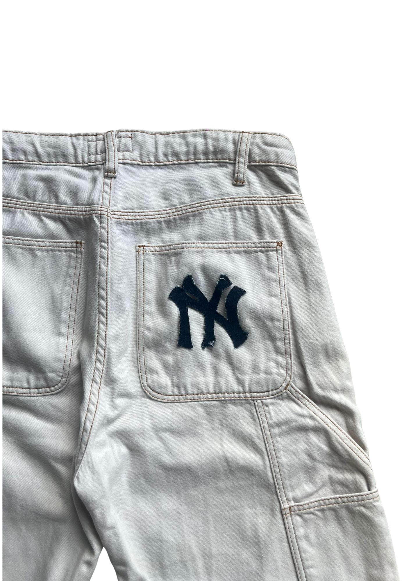 Teddy Smith NY Yankees Custom Jeans - S