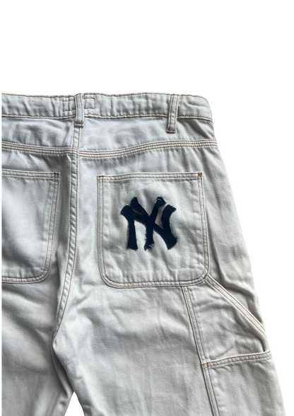 Teddy Smith NY Yankees Custom Jeans - S