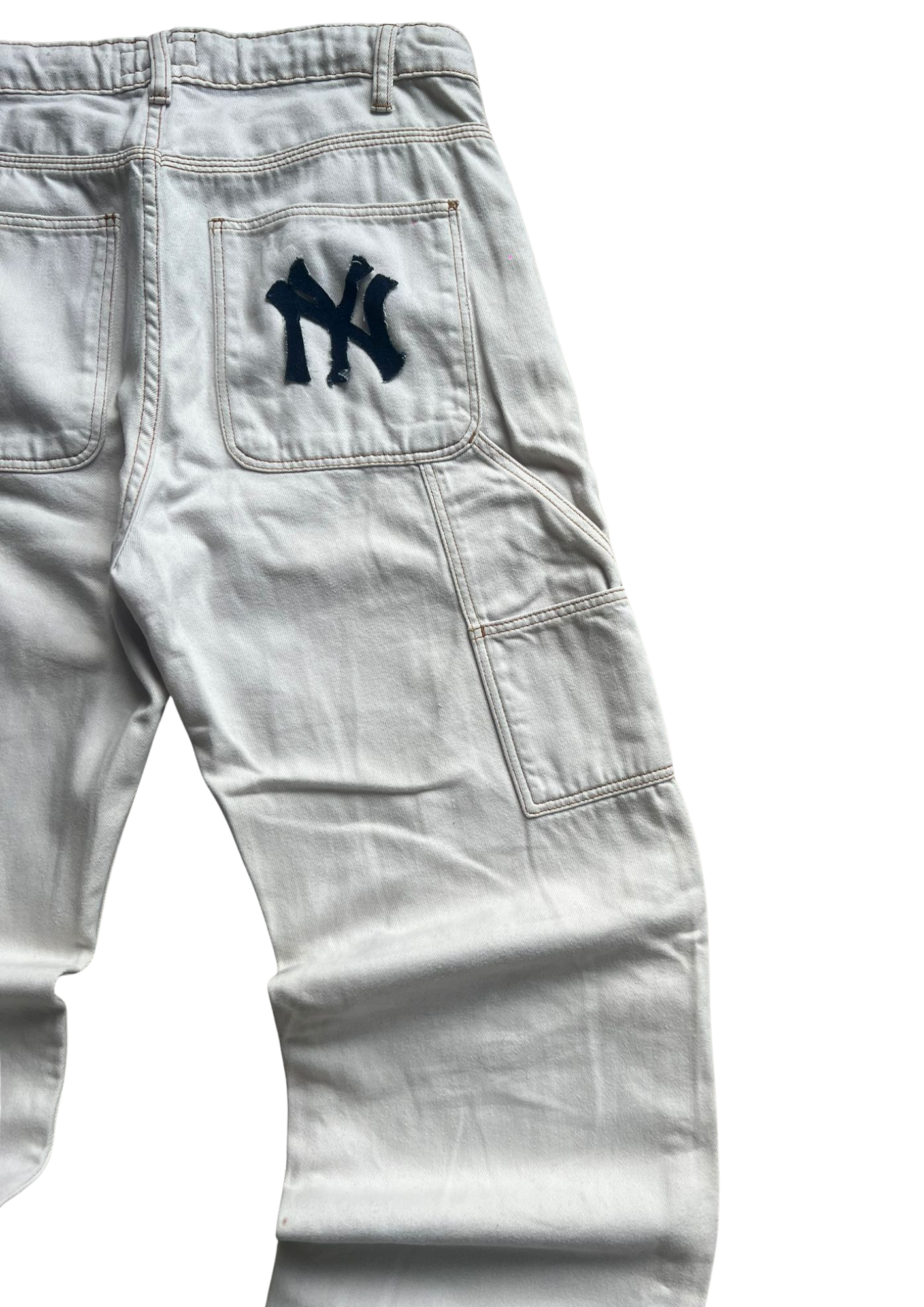 Teddy Smith NY Yankees Custom Jeans - S